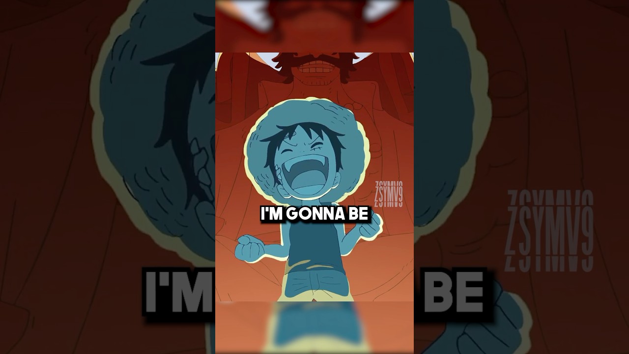 Luffy has a dream 🏴‍☠️ He’s gonna be 👑king of the pirates