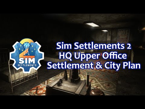 Fallout 4 Mod: Sim Settlements 2 HQ: Upper Office Settlement