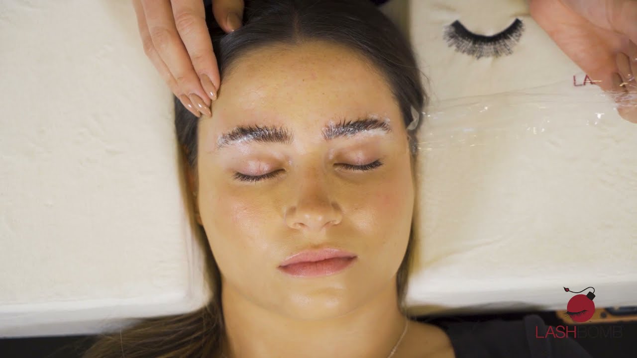 How to use LASHBOMB's Brow Lamination Kit