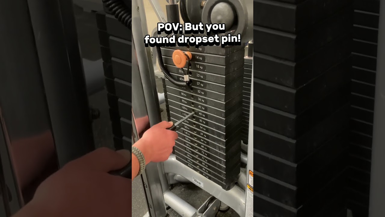 😎Its Dropset Pin! #dropset #dropsets #muscle #gymgoer