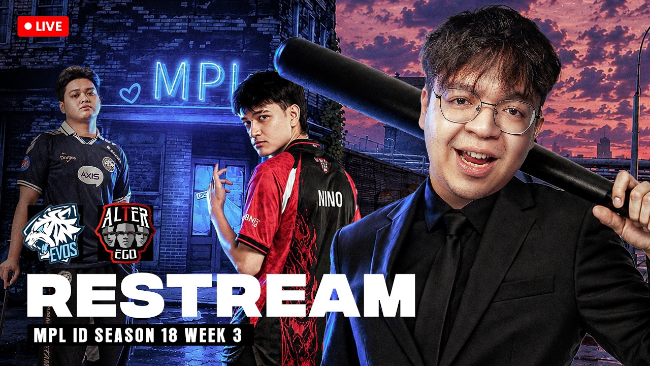 ⚔️ RESTREAM KING EVOS VS ALTER EGO ⚔️ TOP UP DI OURASTORE.COM