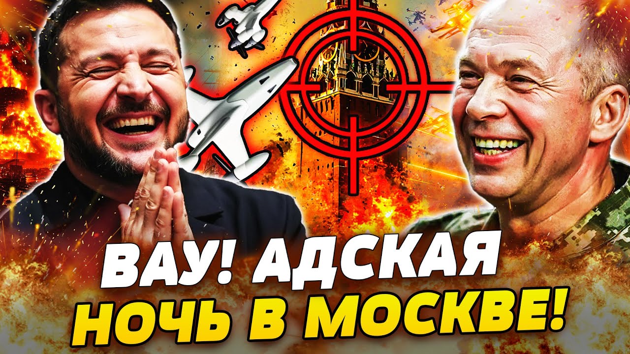 🔥НЕВЕРОЯТНО! ВСУ УДАРИЛИ В САМОЕ СЕРДЦЕ РФ! МОСКВА ГОРИТ АДСКИМ ПЛАМЕНЕМ! ЭТ