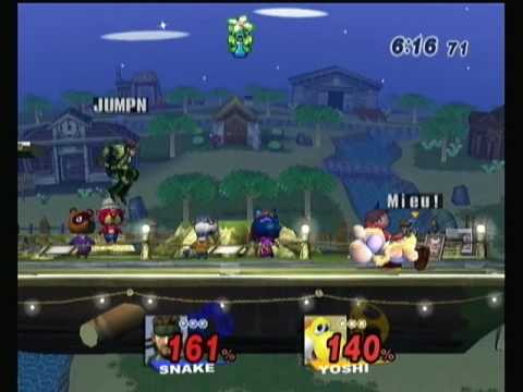 Kismet(Snake) vs Scatz(Yoshi) 1