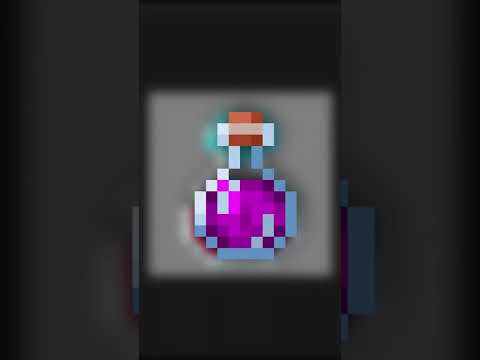 Making a MINECRAFT POTION in 30 SECONDS #shorts