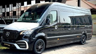 Download the video "2025 Mercedes Sprinter VIP Klassen Big Van - Luxury Full Review Interior Exterior"