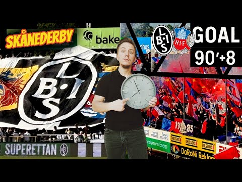 This Is Why You NEVER Leave A Football Game Early!! LANDSKRONA-HELSINGBORG 2025