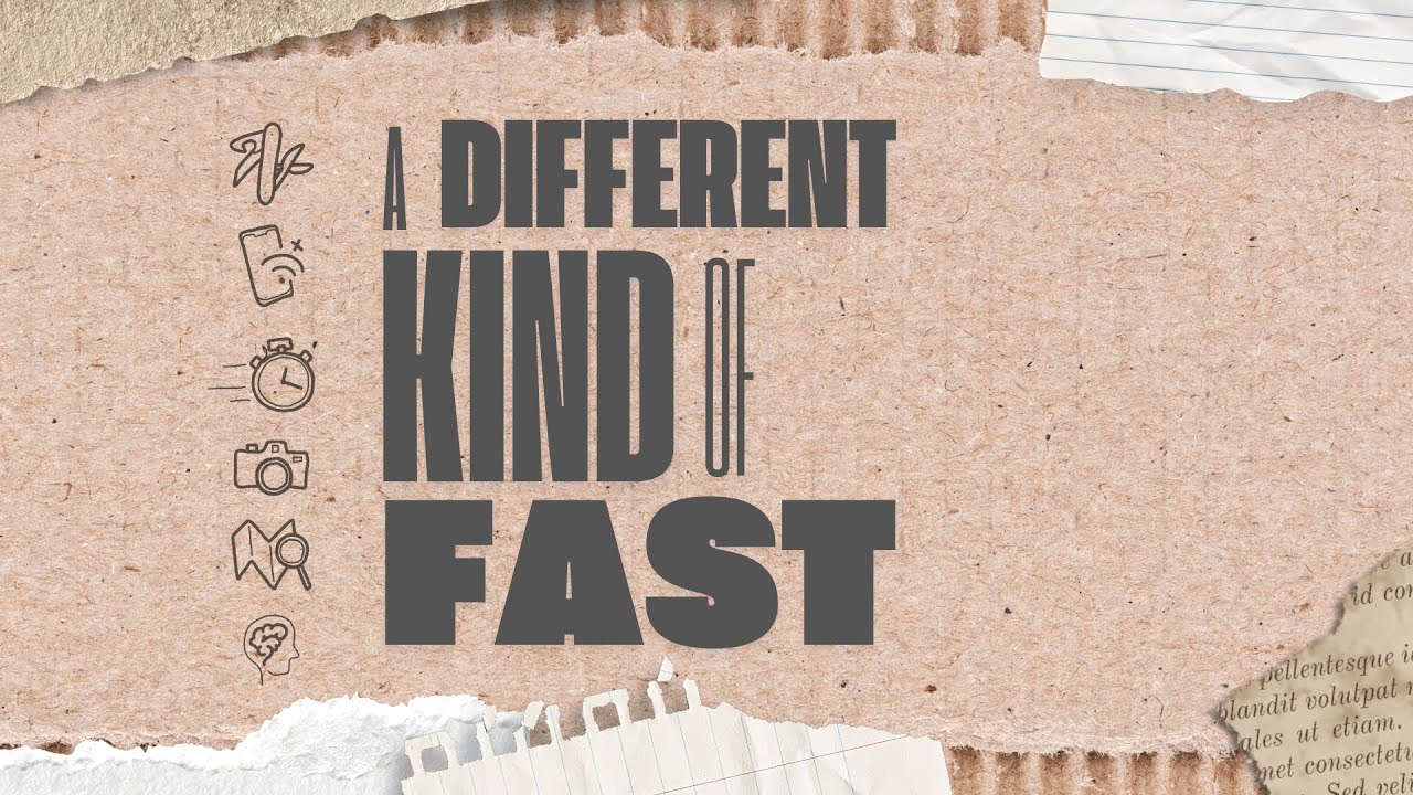 Sunday, March 30, 2025 - Fast from Having it All Together