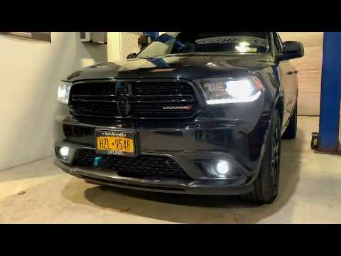 Dodge Durango Hylux Morimoto HID Kit Installed 6500K
