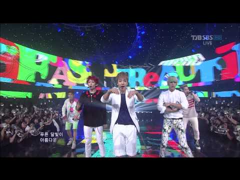 [1080P]120826 비스트 - 아름다운 밤이야 [인기가요]