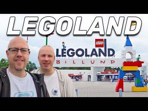 LEGOLAND Billund Vlog - Inside the Original LEGOLAND Park in Denmark! 🇩🇰
