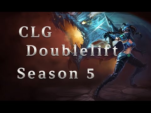 CLG Doublelift Vayne ADC vs Ezreal Season 5 Patch 5.7