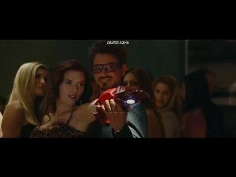 Natasha Wears Tony’s Gauntlet Deleted Scene | Iron Man 2