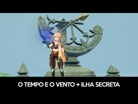 Genshin Impact - Localização da Ilha Secreta - Missão: O Tempo e o Vento