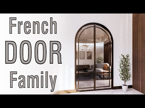 🚪 How to model Parametric Arched Double Doors in REVIT