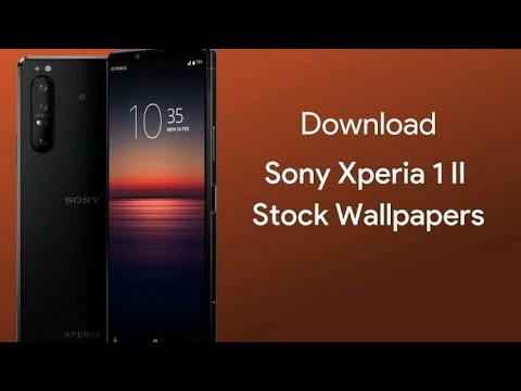 Sony Xperia 1 II Stock Wallpapers (FHD+)with download link