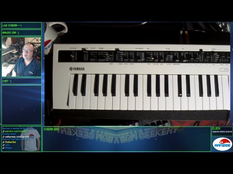 ranzee Live Stream #2 - Yamaha Reface CS and live chat