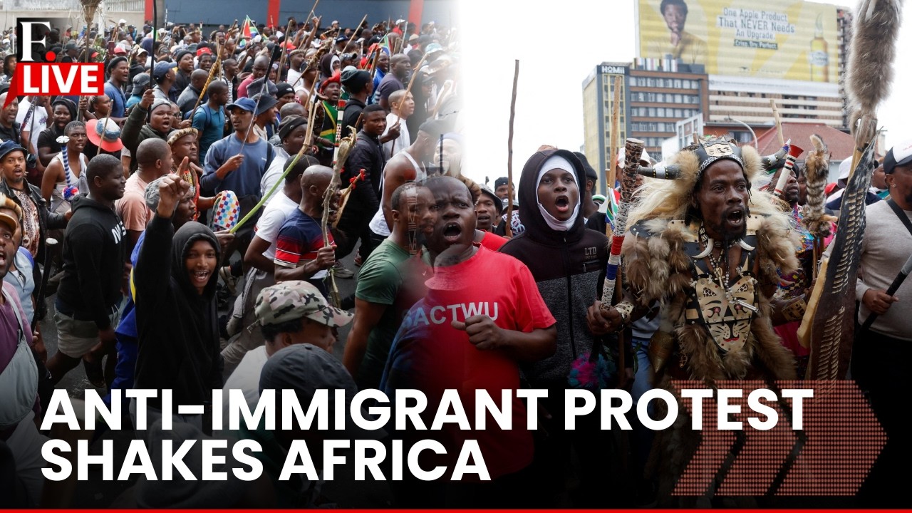 South Africa Protest LIVE: Thousands Rally Against Illegal Immigration Amid Tight Security
