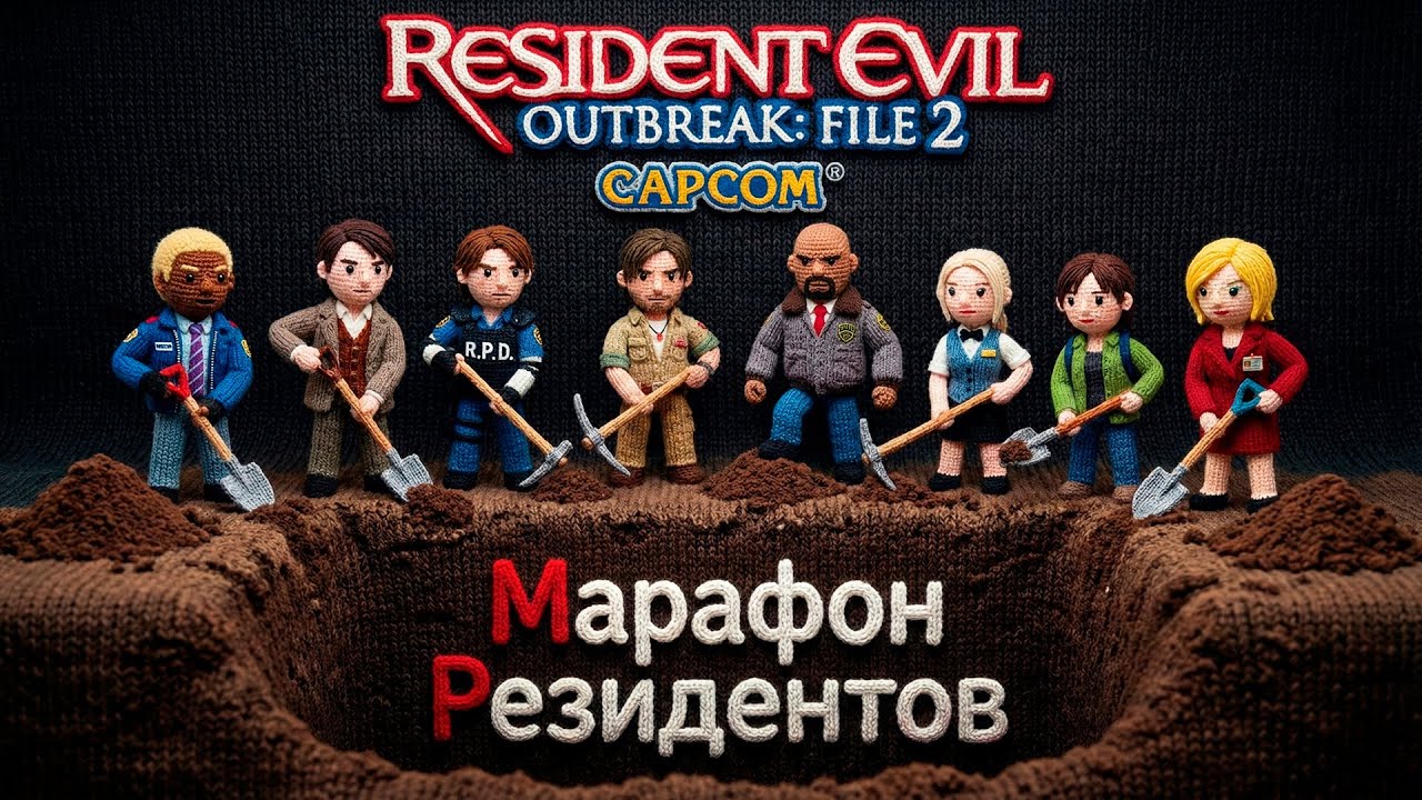 №62 МАРАФОН РЕЗИДЕНТОВ С ЧИПАЕМ - RE: OUTBREAK 2 (ДОБИВАЕМ ВСЕ ПРЕДМЕТЫ 220/260) - СТРИМ #