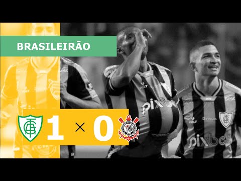 América-MG 1 x 0 Corinthians - Gol - 18/09 - Campeonato Brasileiro 2022