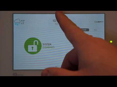 Turning the Chime off or on - Qolsys IQ Panel 2