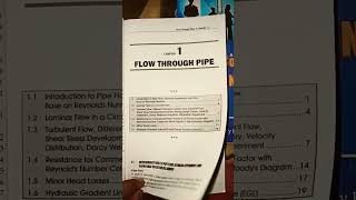 Hydraulics Bachelor of engineering examination.
