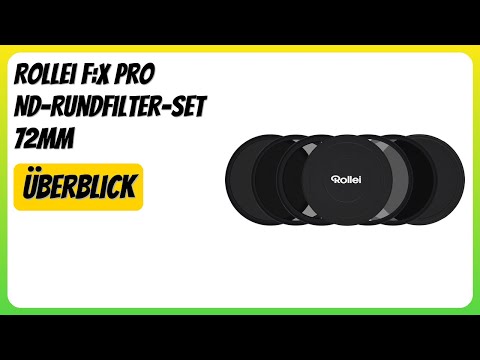 BEWERTUNG (2026): Rollei F:X Pro ND-Rundfilter-Set 72mm. Infos