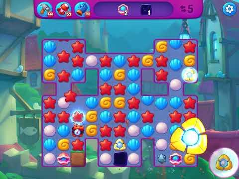 Fishdom Very Hard level 7045 no boosters フィッシュダム ベリーハード [Friend's]