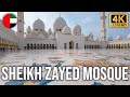 Abu Dhabi UAE Sheikh Zayed Grand Mosque The Most Beautiful Mosque In The World