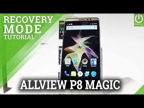 How to Open Recovery Mode ALLVIEW P8 eMagic - Use Recovery