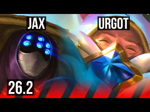 JAX vs URGOT (TOP) | 46K damage | EUW Master | 26.2