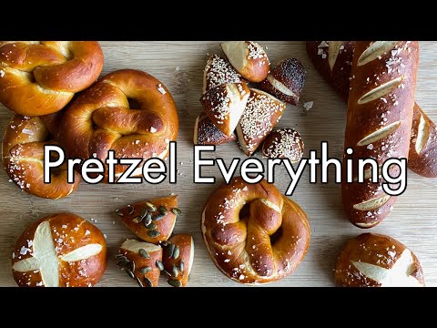 Machen Sie die besten ORIGINAL deutschen Brezeln, Brötchen, Stangen und Häppchen