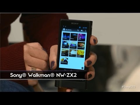 CES 2015: New Hi Res Walkman - NW-ZX2 (FIRST LOOK)