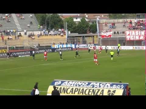 PIACENZA - SASSUOLO : 1 - 0 del 7 - 05 - 2011 - Rete di ANTONIO PICCOLO