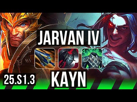 JARVAN IV vs KAYN (JGL) | EUW Master | 25.S1.3