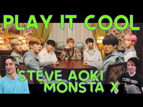 Steve Aoki x Monsta X - Play It Cool [Reaction]