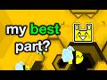 Building A BEE Themed Part In My GD Level