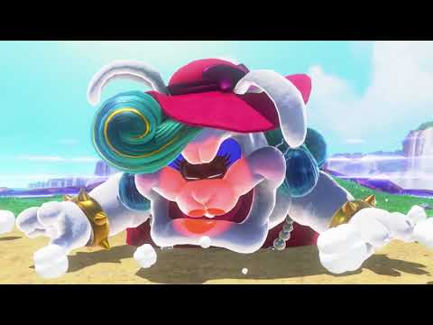 Super Mario Odyssey - Cascade Kingdom - 1 to 17 Power Moons