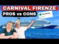 Carnival Firenze Full Cruise Review Is This Cruise Worth It