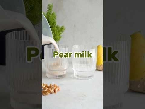 Pear milk | Mylky #mylky #veganrecipes #pearmilk