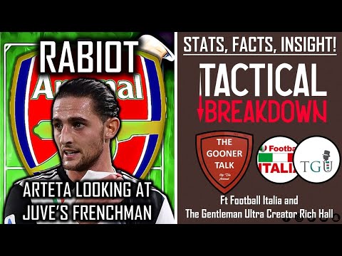 Rabiot to Arsenal | Stats, Facts & Insight | Tactical Breakdown | ft Rich Hall from Football Italia