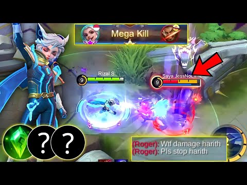 HARITH BUILD FULL DAMAGE FOR EASY TO WIN|BUILD HARITH TOP 1 GLOBAL 2021|MLBB