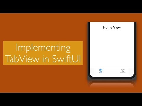 Implementing TabView in SwiftUI