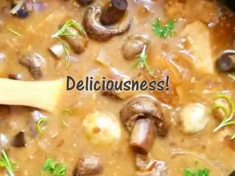 Crockpot Ranch Chicken and Mushrooms