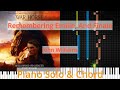 🎹Solo & Chord, Remembering Emilie, And Finale, John Williams, Synthesia Piano