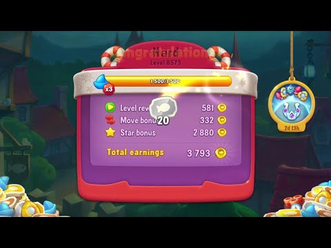 @Fishdom Win Strikes Level 8572 - 8574, Got 20 Silver Coupons