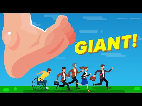 What If You Were 1000 feet (300 meters) Tall?