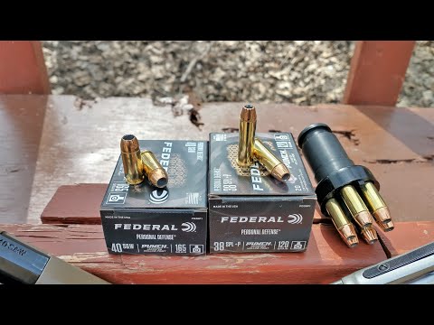 When Cops Switched to Semi-Autos - .38 Special VS .40 S&W - Federal Punch