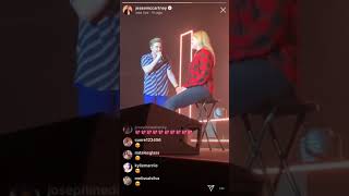 Jesse McCartney brings a fan on stage &amp; performs ‘I Told You So’ @ The Ritz in Raleigh, NC 1/18/19