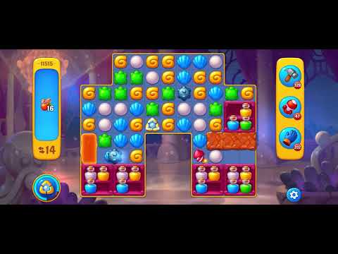 Fishdom level 11515 no boosters フィッシュダム ノーマル