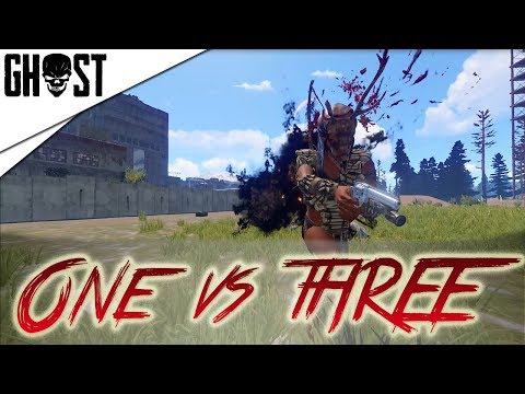 Killing 3 Geared Raiders With 1 Python Revolver |RUST